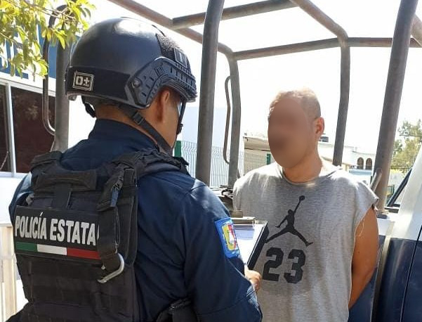 DETIENE POLICÍA ESTATAL A UNA PERSONA POR REALIZAR DISPAROS CON ARMA DE FUEGO