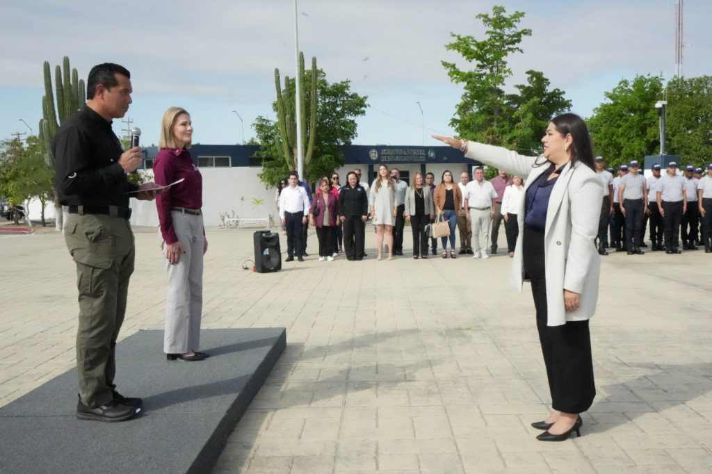 TOMA PROTESTA NUEVA SUBSECRETARIA DE SEGURIDAD PÚBLICA EN BCS