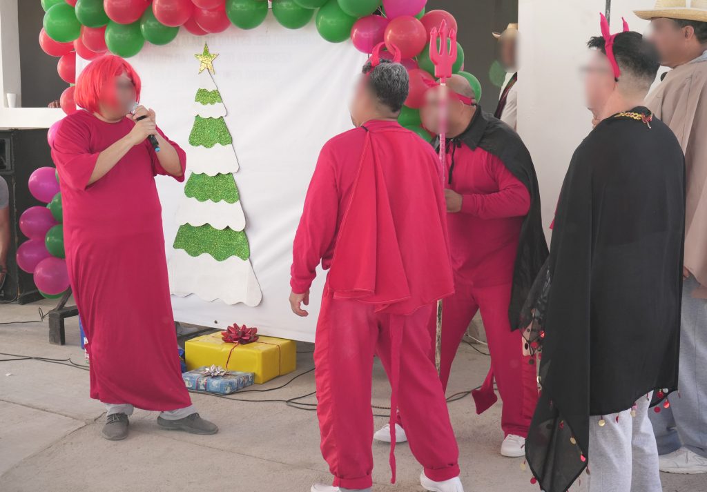 CON PASTORELAS CELEBRAN LA NAVIDAD EN CENTROS PENITENCIARIOS