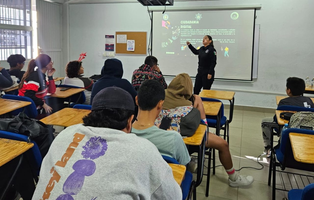 FORTALECE POLICÍA CIBERNÉTICA DIFUSIÓN DE MEDIDAS PREVENTIVAS CONTRA CIBERDELITOS