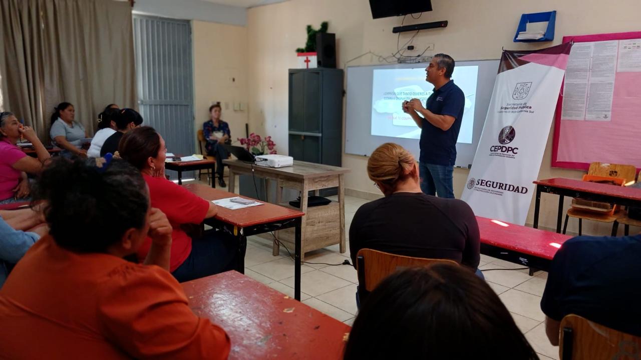 IMPARTE SSPE TALLER PARA PREVENIR CONSUMO DE DROGAS