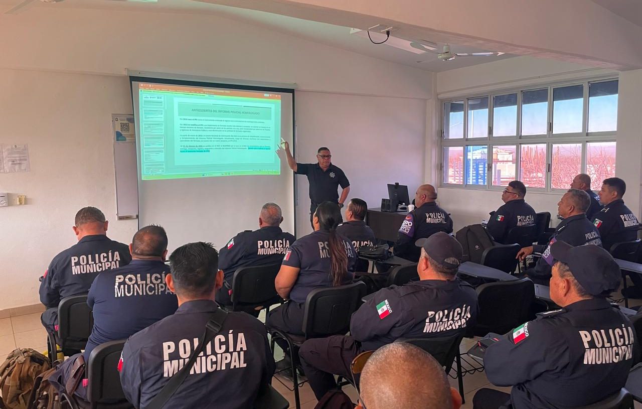250 POLICÍAS MUNICIPALES SON CAPACITADOS Y EVALUADOS EN COMPETENCIAS DE LA FUNCIÓN POLICIAL