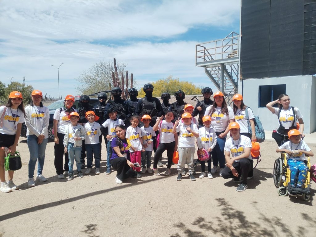 GRUPO PRIMAVERA TELETÓN CONOCE TRABAJO DE LA POLICÍA ESTATAL PREVENTIVA