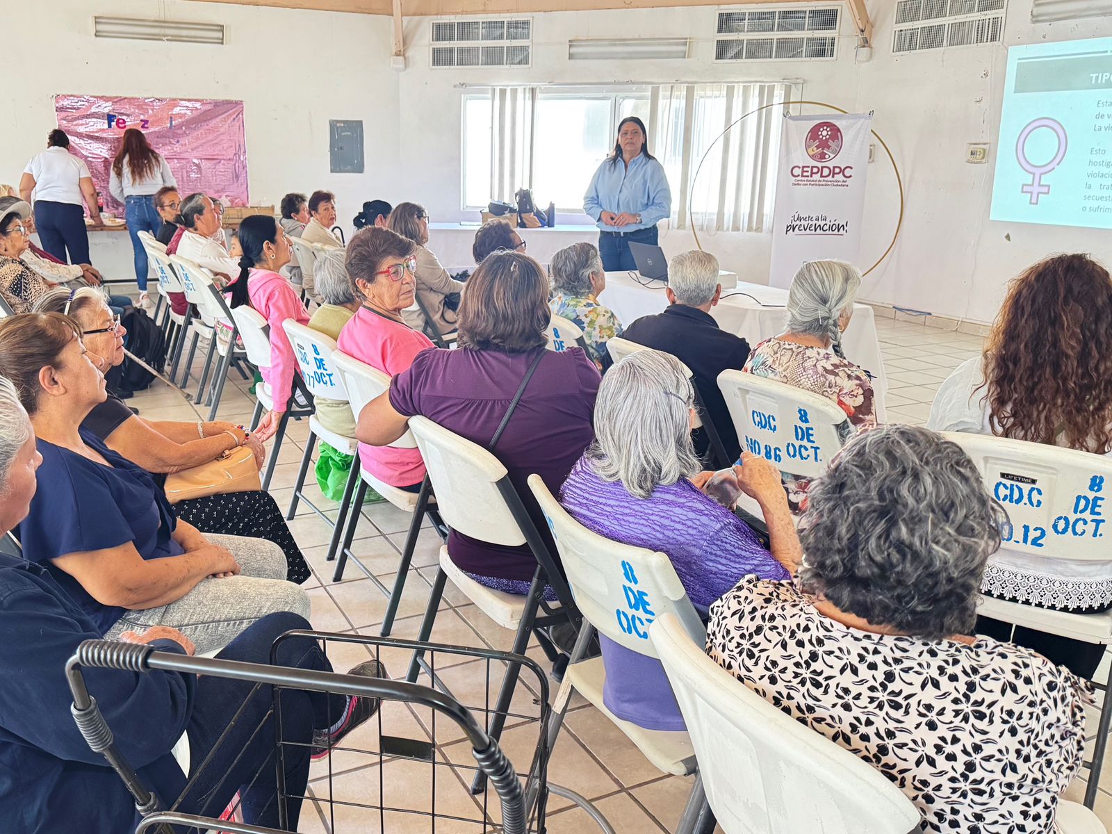 SE MANTIENEN LOS TRABAJOS PARA SENSIBILIZAR SOBRE LA VIOLENCIA CONTRA LAS MUJERES