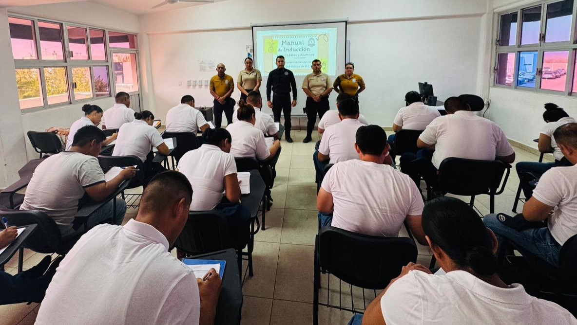 INICIA SSPE ADIESTRAMIENTO DE NUEVOS POLICÍAS PENITENCIARIOS