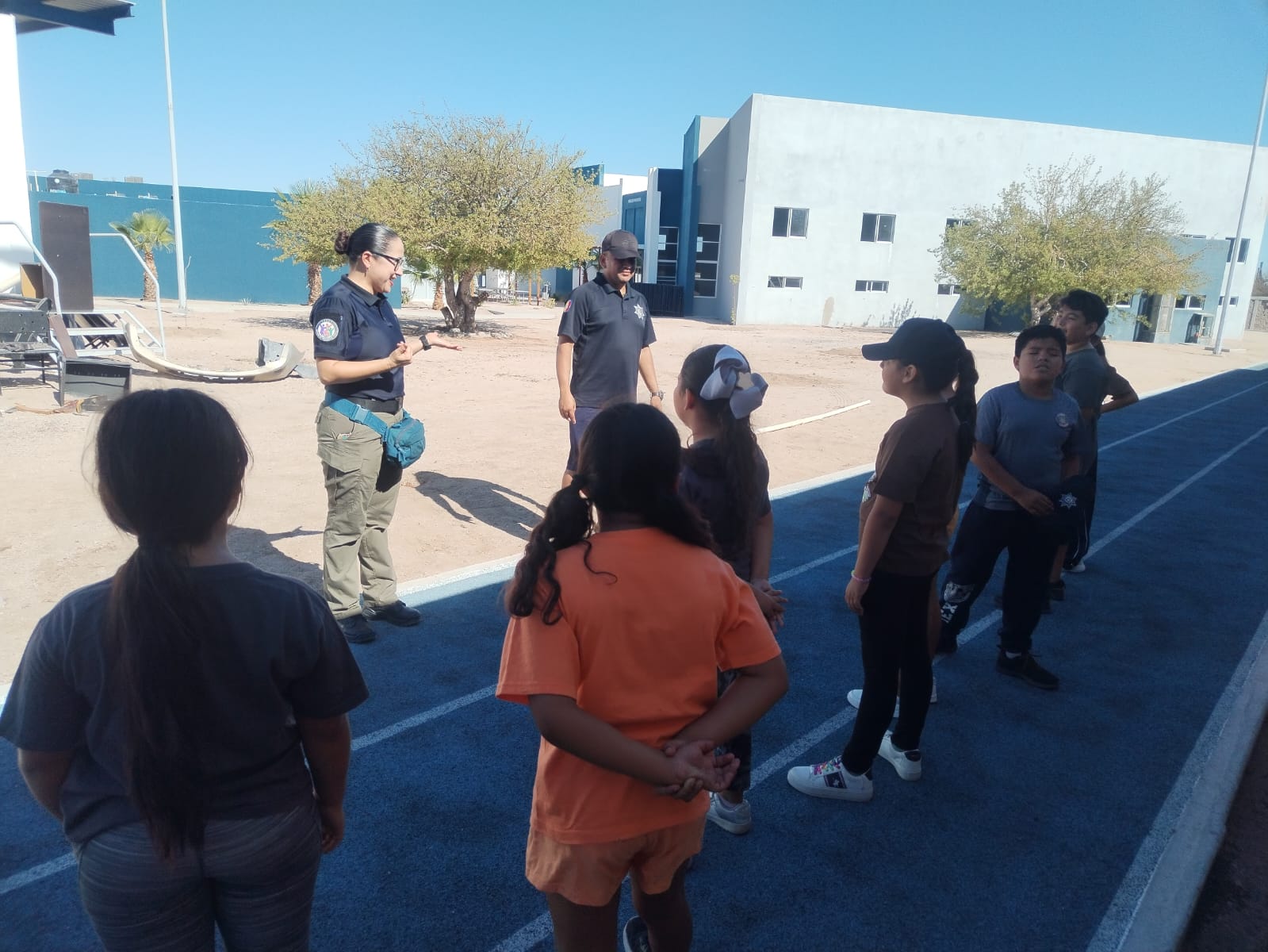 NIÑAS Y NIÑOS DE LA POLICÍA ESTATAL INFANTIL PARTICIPAN EN TALLER PREVENTIVO