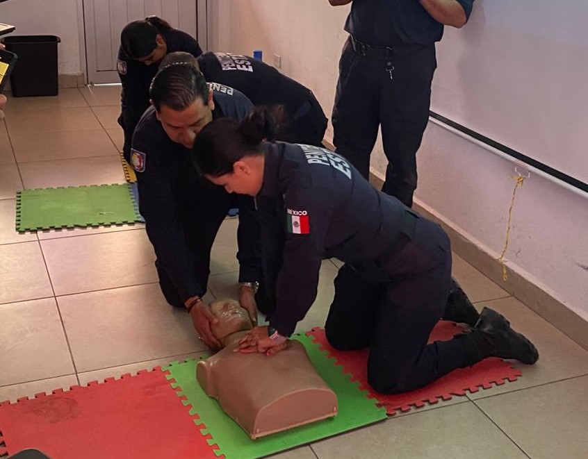 POLICÍAS PENITENCIARIOS FORTALECEN SUS CONOCIMIENTOS EN CURSOS DE FORMACIÓN CONTINUA