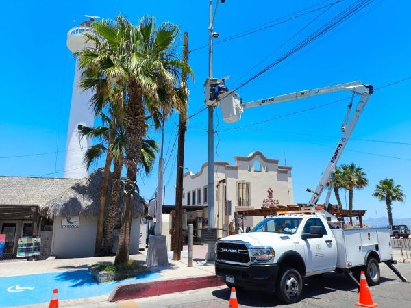 FORTALECE SSPE SISTEMA DE VIDEOVIGILANCIA CON INSTALACIÓN DE 40 CÁMARAS EN LORETO