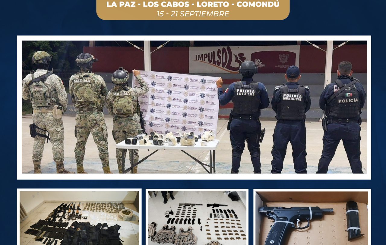 MESA DE SEGURIDAD INFORMA RESULTADOS OBTENIDOS EN OPERATIVOS DEL 15-21 DE SEPTIEMBRE