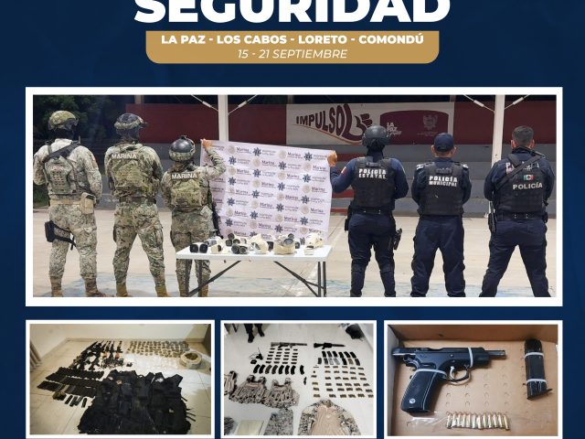 MESA DE SEGURIDAD INFORMA RESULTADOS OBTENIDOS EN OPERATIVOS DEL 15-21 DE SEPTIEMBRE