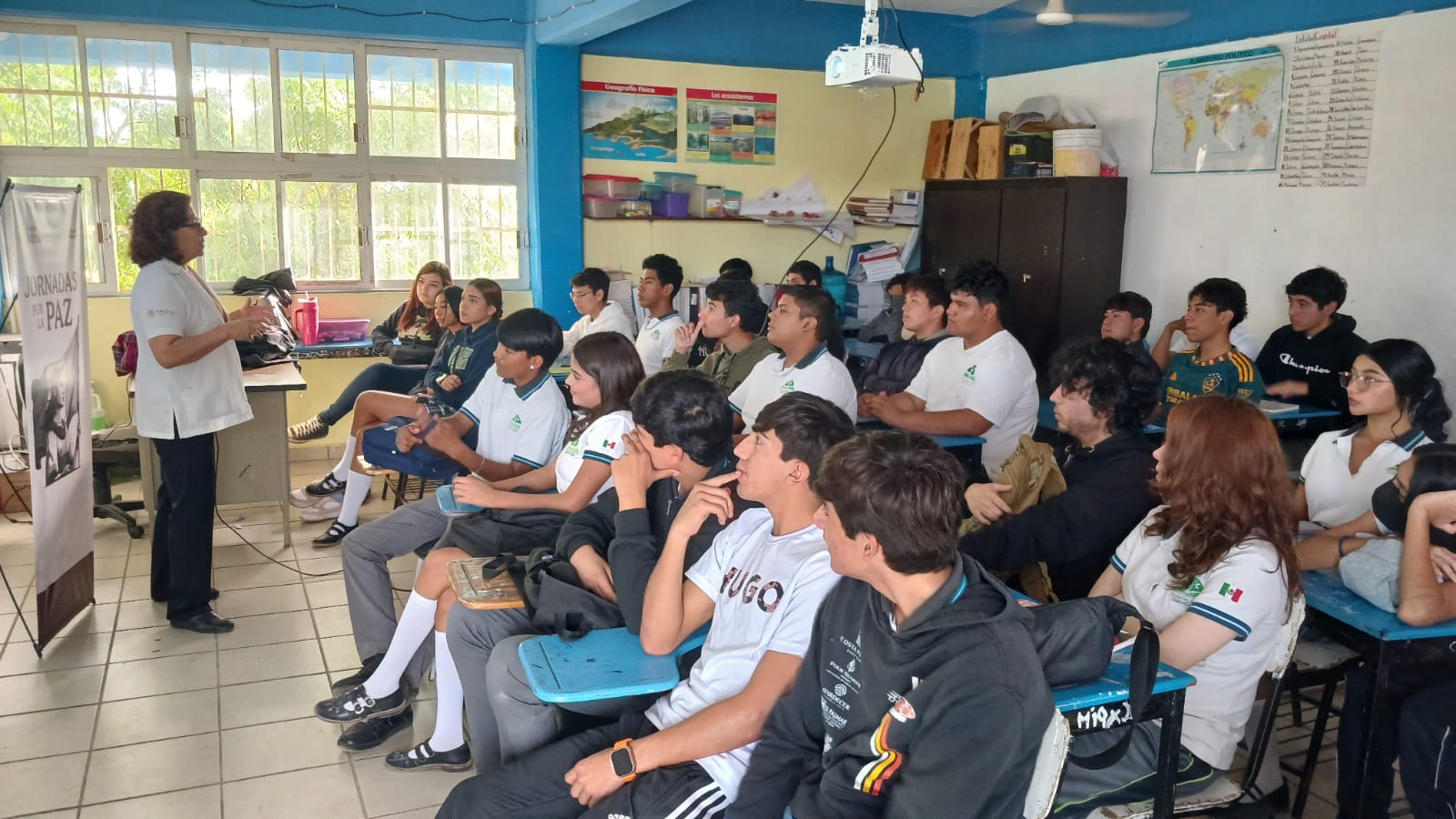 REALIZÓ SSPE ACCIONES ORIENTADAS A PROMOVER ENTORNOS SEGUROS PARA NIÑAS Y MUJERES