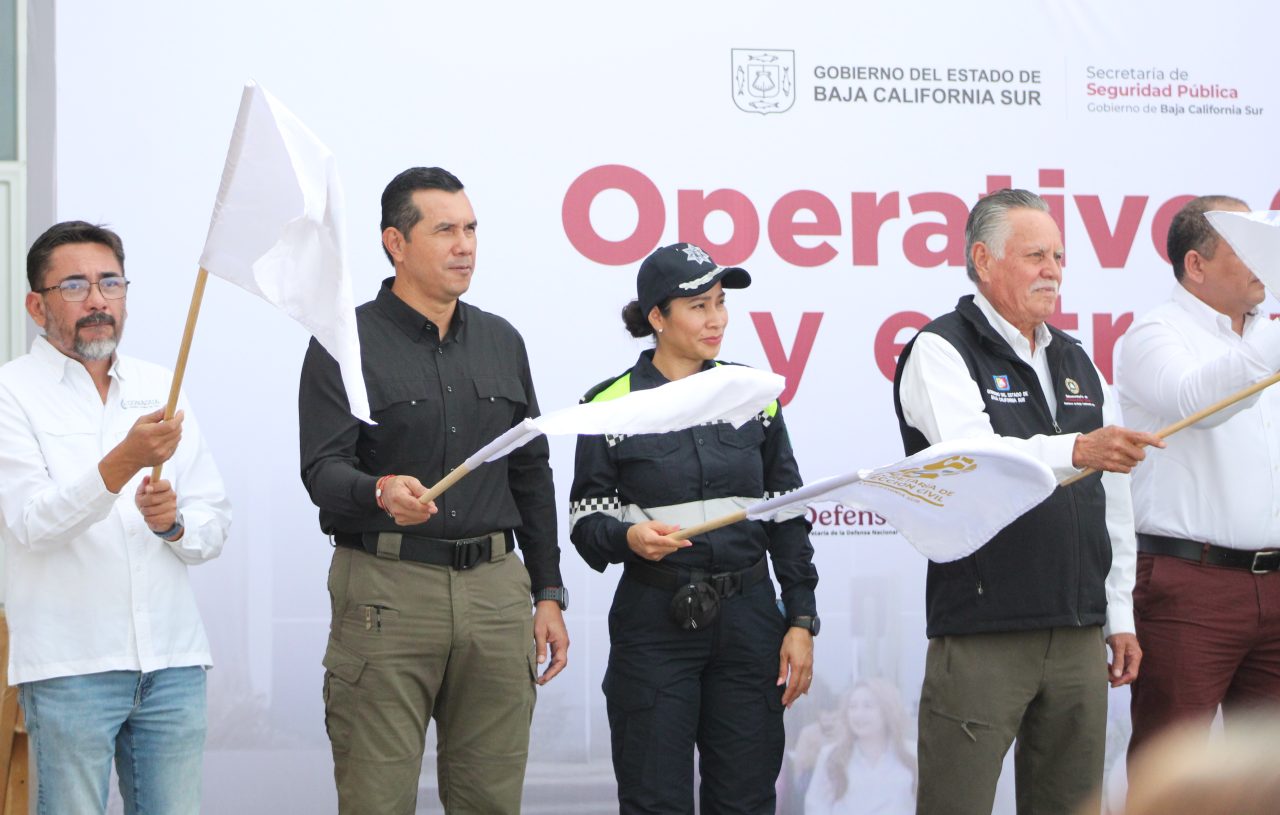 300 ELEMENTOS DE LA POLICÍA ESTATAL PARTICIPAN EN EL OPERATIVO GUADALUPE REYES 2025