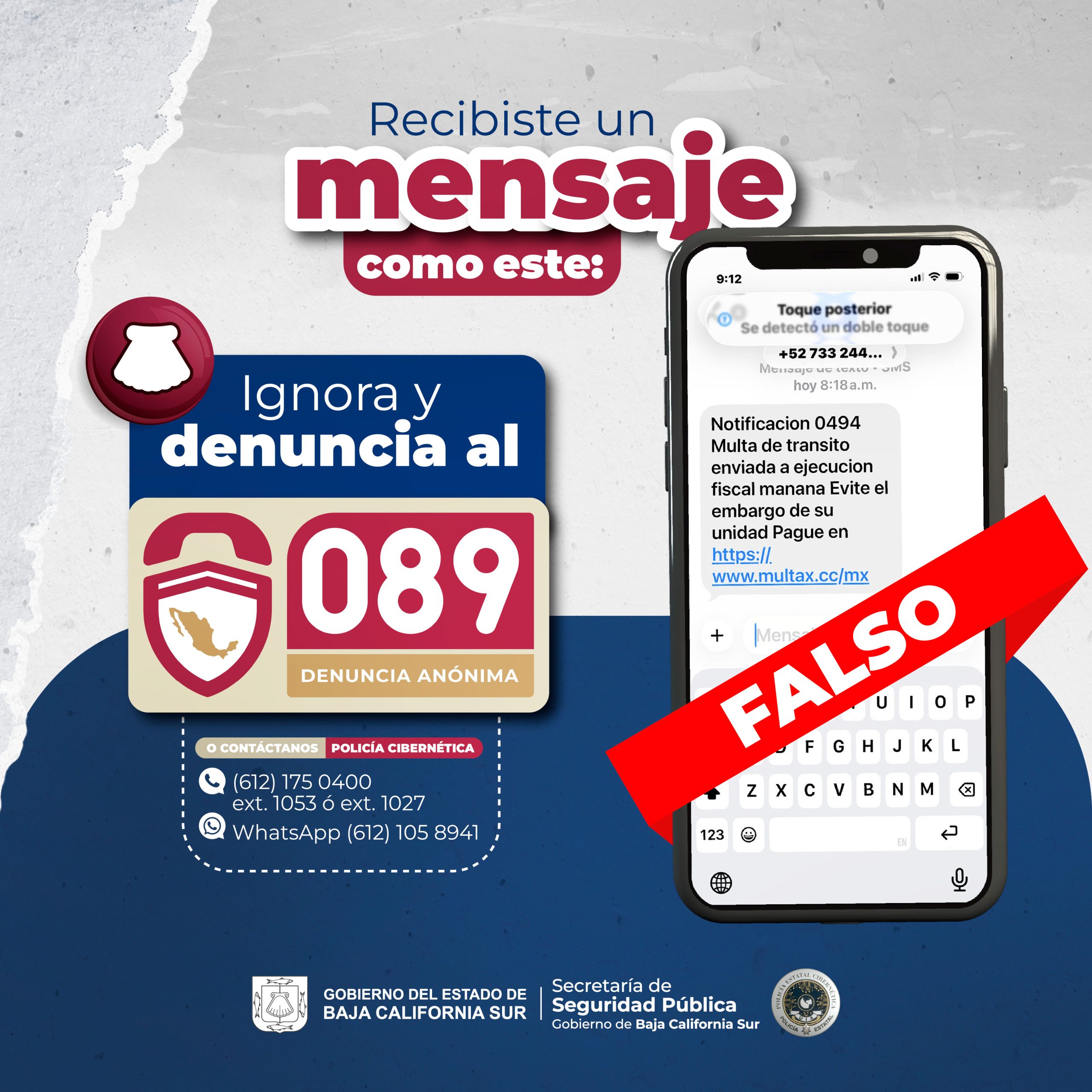 ADVIERTE SSPE SOBRE NUEVA MODALIDAD DE FRAUDE SOBRE FALSAS MULTAS DE TRÁNSITO