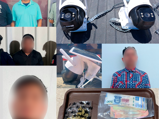 EN ACCIONES COORDINADAS DE SEGURIDAD DETIENEN A CINCO PERSONAS