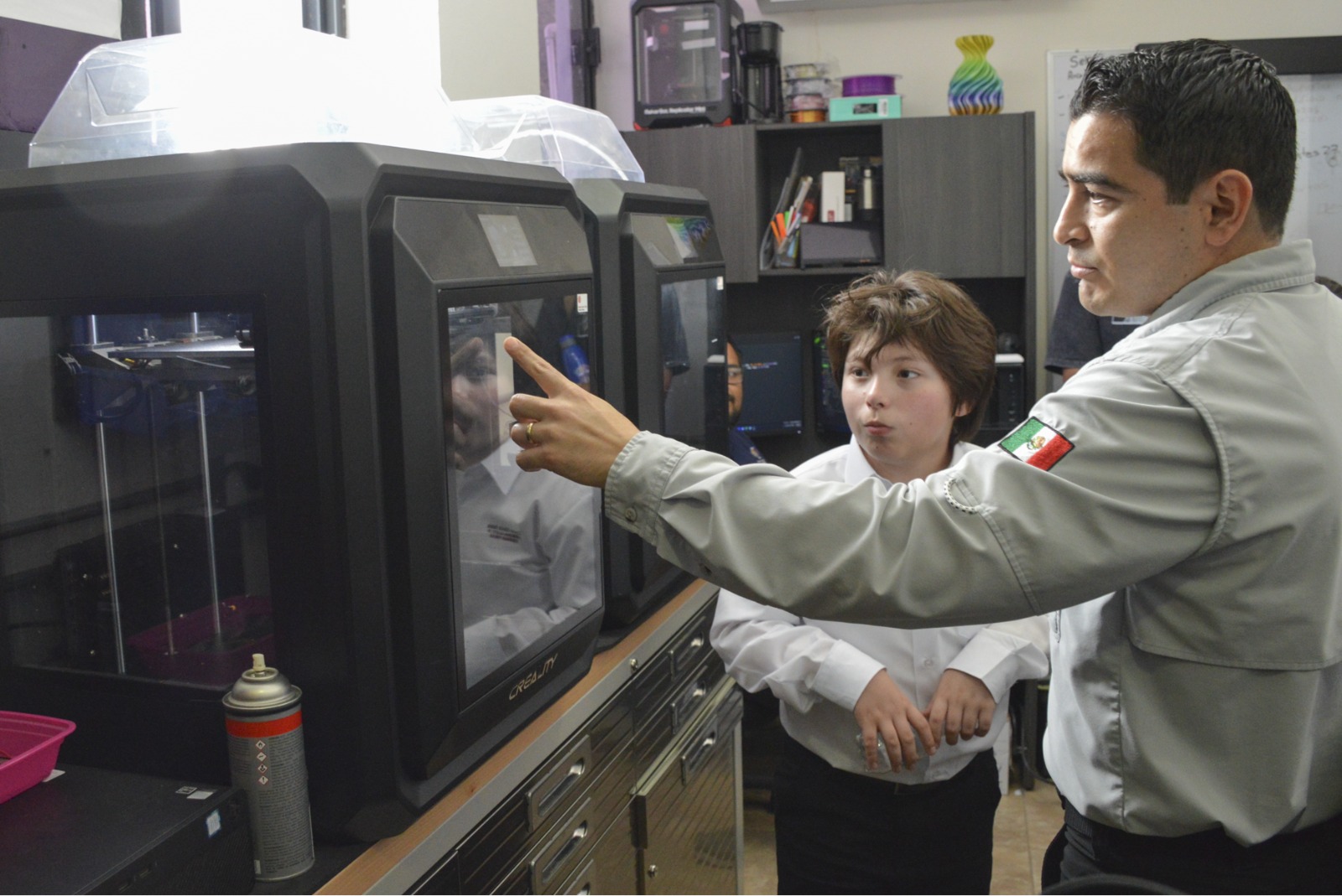 SECRETARIO DE SEGURIDAD INFANTIL RECORRE Y CONOCE INSTALACIONES DE SEGURIDAD EN CALAFIA