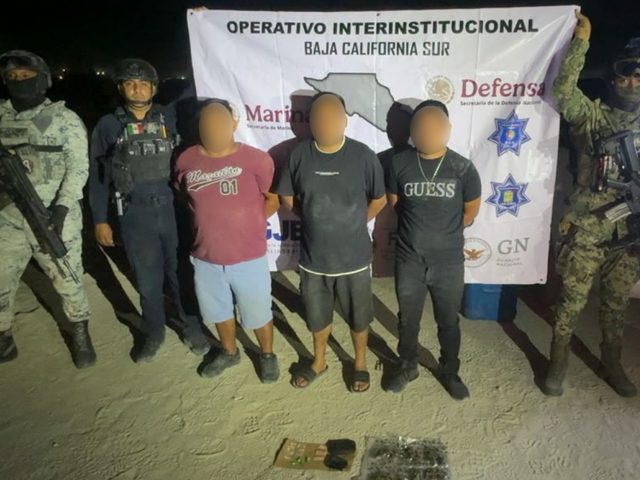 EN OPERATIVO BOM DETIENEN A CINCO PERSONAS CON DROGA Y ARMA DE FUEGO